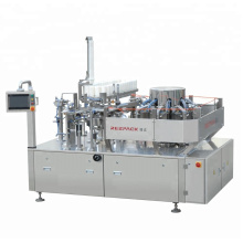 Automatic Rotary Vacuum Food Packaging Machine With Cup Filler